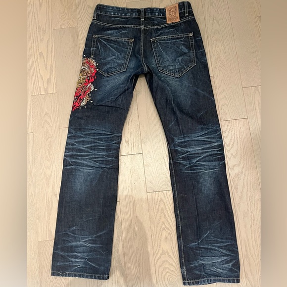 Japanese Indigo Jeans/Chopper pants - Picture 4 of 5